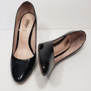 REPETTO Paris black genuine leather stilleto heels pump size 39